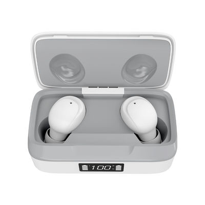 Magnatic-Silikon bedeckt 400mAh wasserdichtes drahtloses Bluetooth Earbuds mit einer Kappe