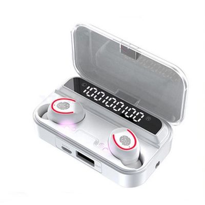 Stereoradioapparat drahtloses Bluetooth Earbuds des spiel-V5.1 mit Blitzlicht