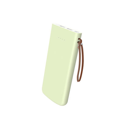 Bunte Gummitragbare Doppel-USB Energie-Bank der beschichtungs-138mm