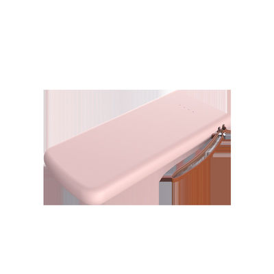 Bunte Gummitragbare Doppel-USB Energie-Bank der beschichtungs-138mm