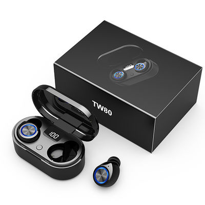 Hifi Ziel-Bluetooth-Kopfhörer des Stereo-Sound-TWS TW80 V4.2 kleine