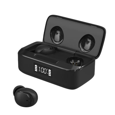 Magnatic-Silikon bedeckt 400mAh wasserdichtes drahtloses Bluetooth Earbuds mit einer Kappe