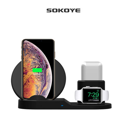3 in 1 8cm tragbarem drahtlosem Ladegerät für Apple-Uhr-Reihe