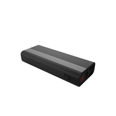 Doppel-USB Energie-Bank des LCD-Anzeigen-Metall121mm