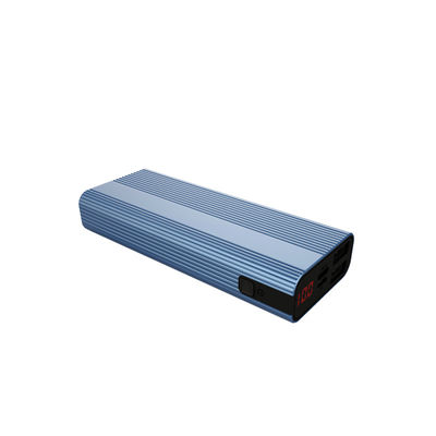 Doppel-USB Energie-Bank des LCD-Anzeigen-Metall121mm