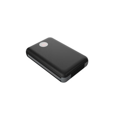 Mini-Kabel-Energie-Bank 10000mAh 22.3mm eingebaute
