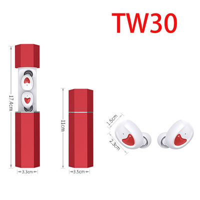 Hifi Stereoaudioton Bluetooths 5,0 Mini In-Ear Earbuds Headset Binaural der Kopfhörer-TW30 übergibt freie Schalldämpfung