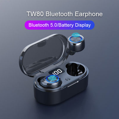 TW80 drahtloses Bluetooth 5,0 TWS Mini HiFi Earbuds With MIC