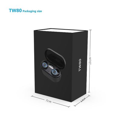 Selbstpaarungstw80 IPX5 Sweatproof drahtloses Bluetooth Earbuds