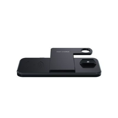 schnelles tragbares drahtloses Ladegerät 15W Qi für Uhr 8 des iPhone 11-XR X