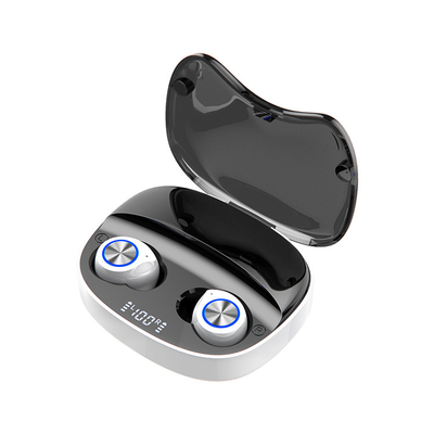 Geführter Kopfhörer Earbuds TW90 des Anzeigen-Noten-Steuerradioapparat-5,0 drahtloser Kopfhörer mit Ladegerät-Kasten